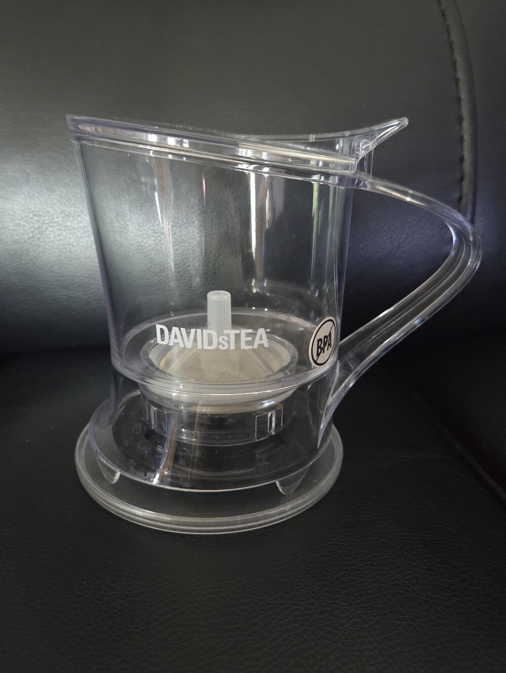DAVIDsTEA 16oz Bottom Dispensing Tea Steeper For Loose-Leaf Tea